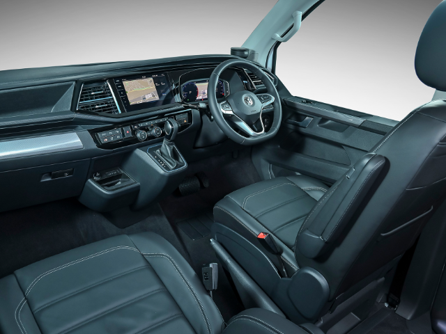 The Caravelle's interior is also not to be smirked at.