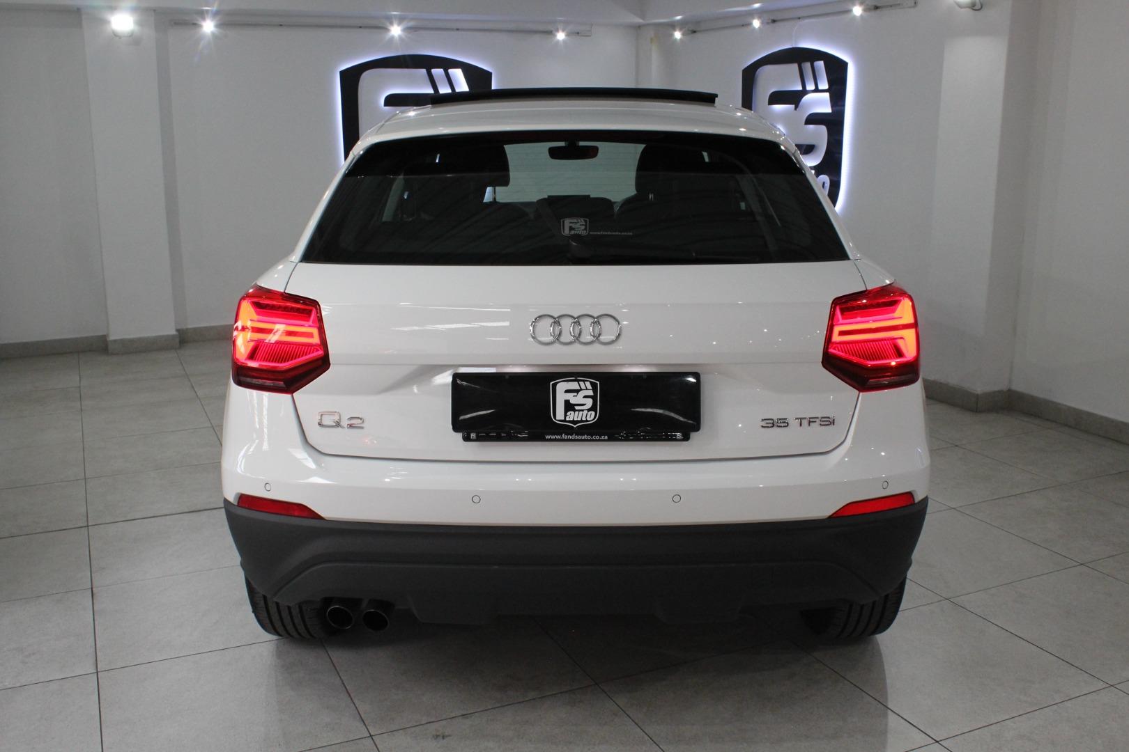 Audi Q2 35TFSI F and S Auto CC