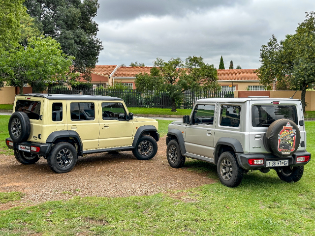 Suzuki Jimny 5-door vs 3-door 