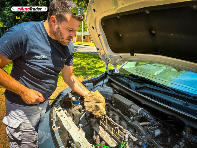 Checking your cars oil