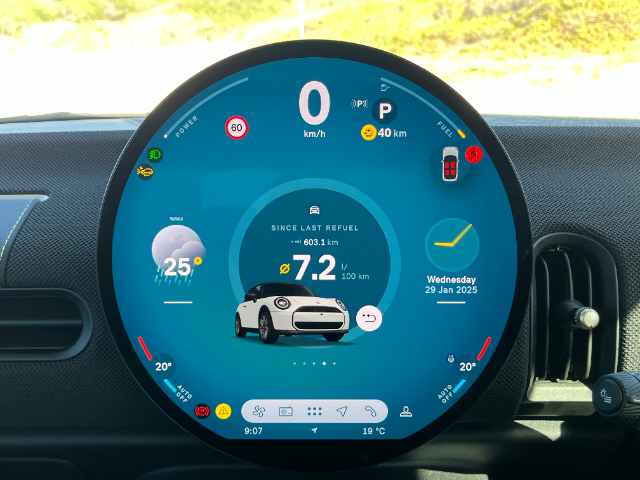 Average fuel consumption came to 7.2 l/100 km.