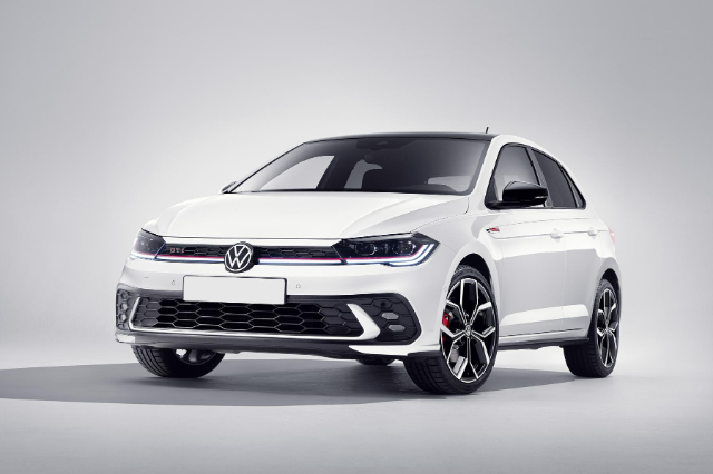 Front shot of the Volkswagen Polo GTI