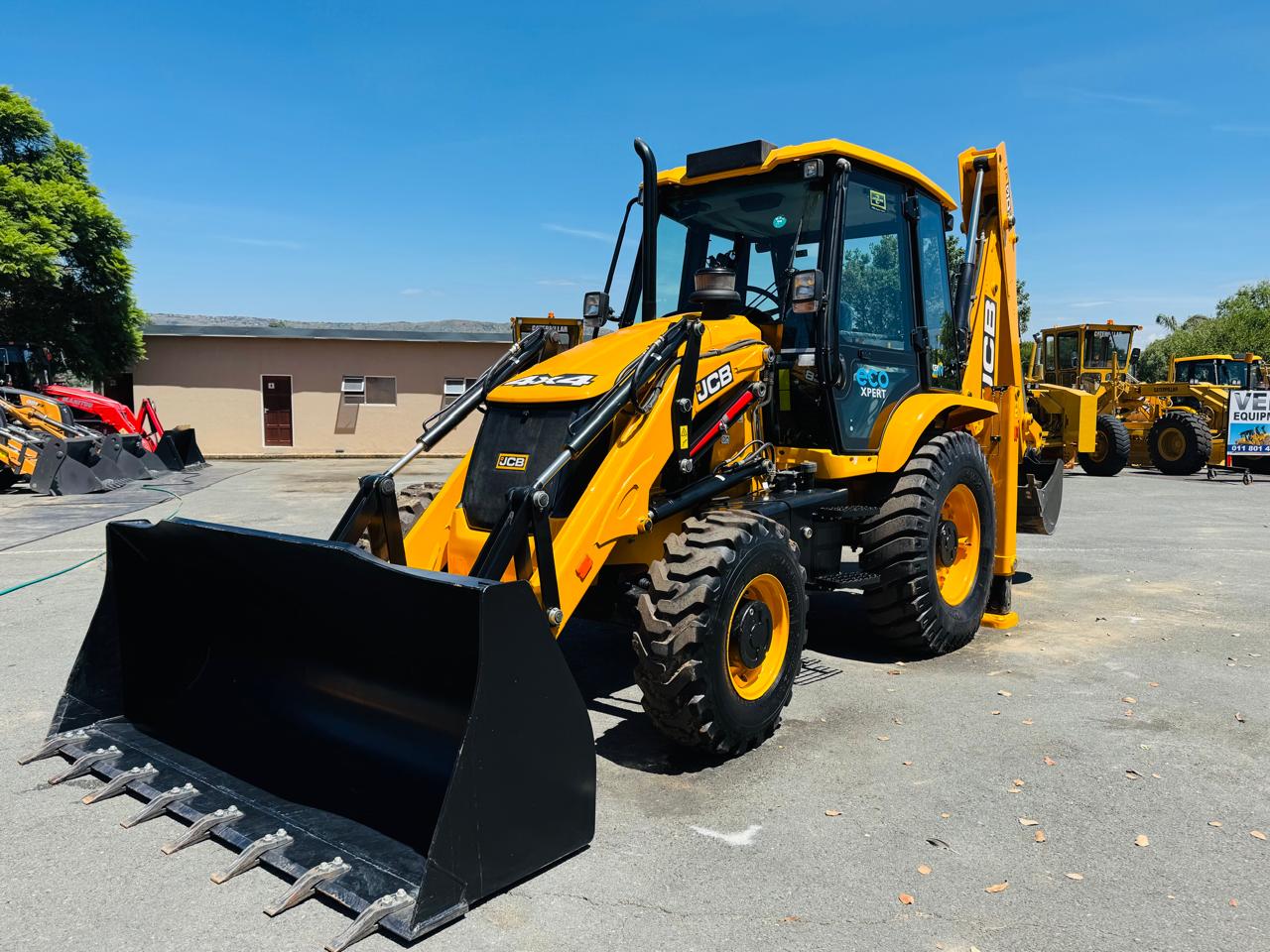 JCB 3DX Plus 4x4 TLB Vendel Equipment