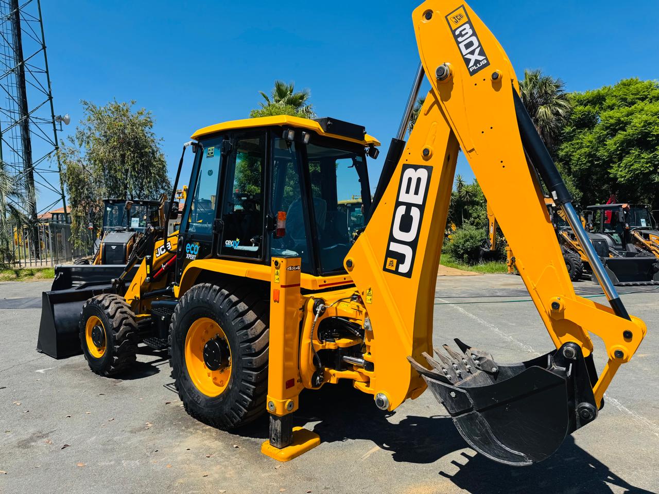JCB 3DX Plus 4x4 TLB Vendel Equipment