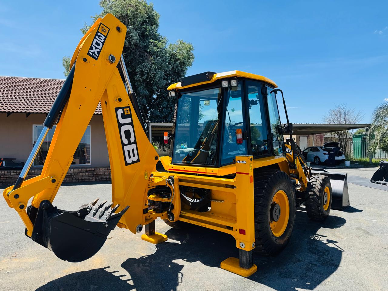 JCB 3DX Plus 4x4 TLB Vendel Equipment