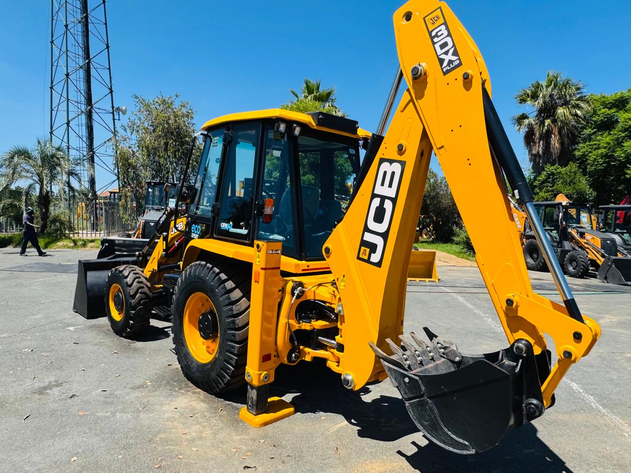 JCB 3DX Plus 4x4 TLB Vendel Equipment