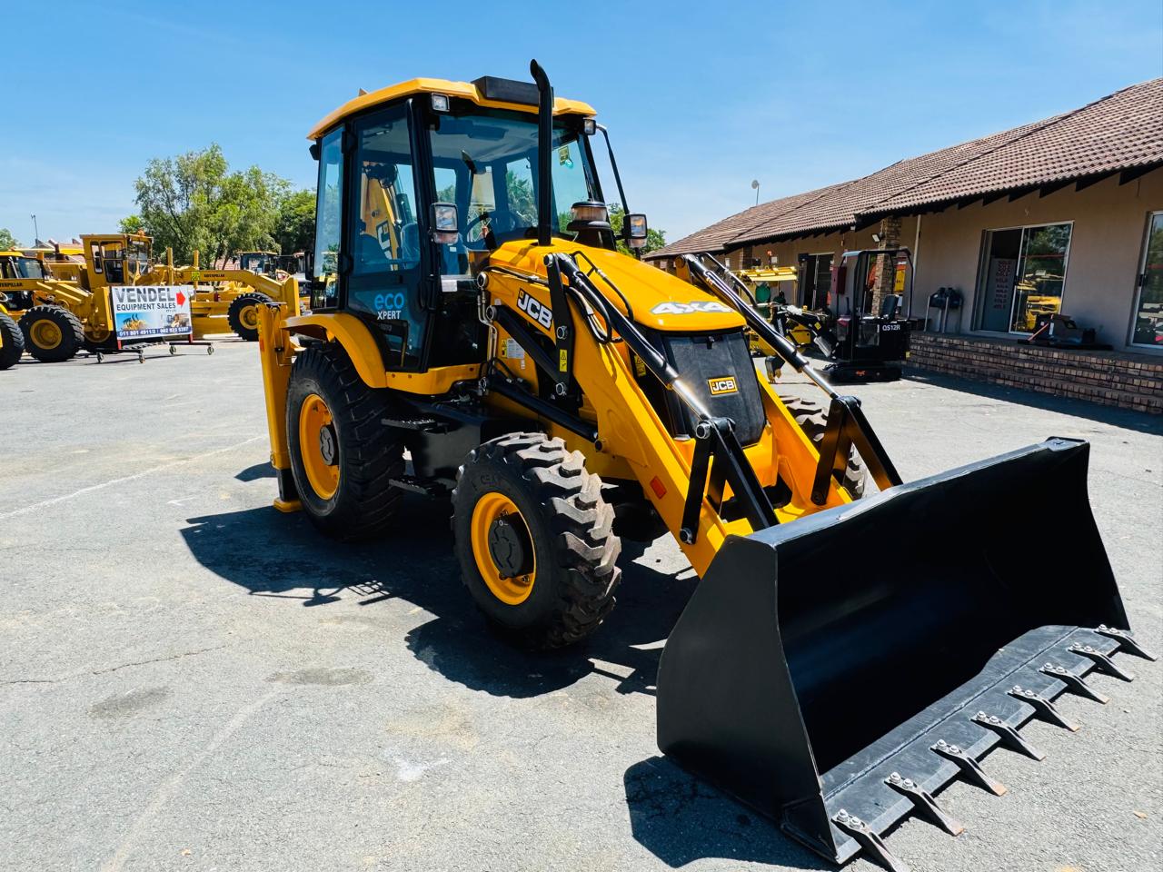 JCB 3DX Plus 4x4 TLB Vendel Equipment