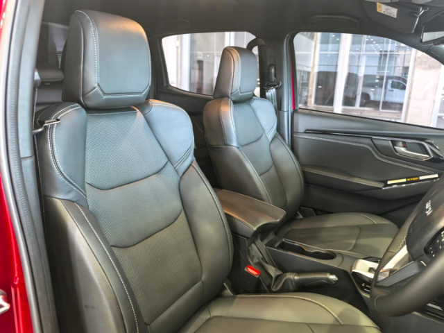 The seats offer more than enough support.