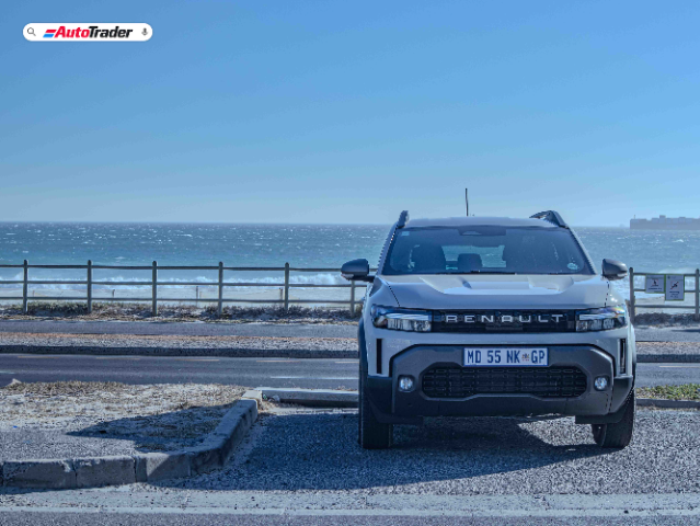 Renault Duster at the beach front