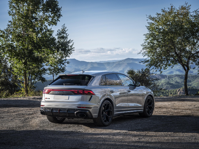 Audi RSQ8 rear shot.