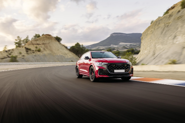 Audi RSQ8 rolling shot.