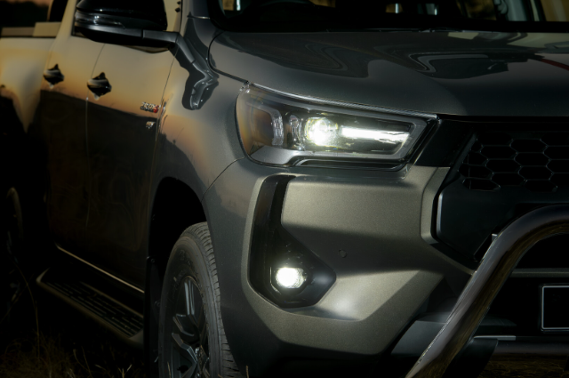 Toyota Hilux close up