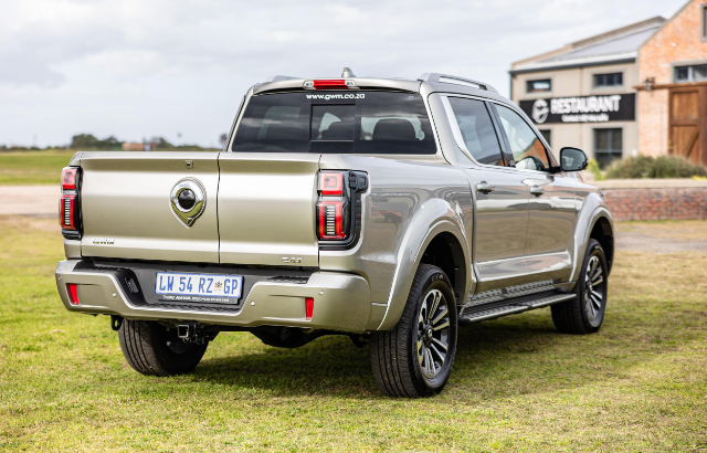 GWM P500 rear three quarter shot