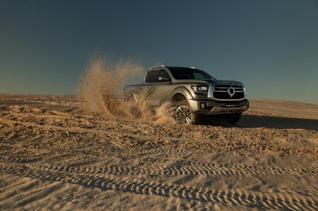 GWM P500 in the dunes