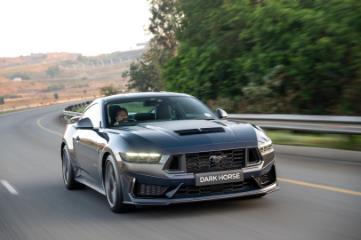 How does the Ford Mustang Dark Horse compare to the Toyota GR Supra?