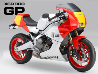 What is the difference between a Yamaha XSR900 GP and a Suzuki Katana?