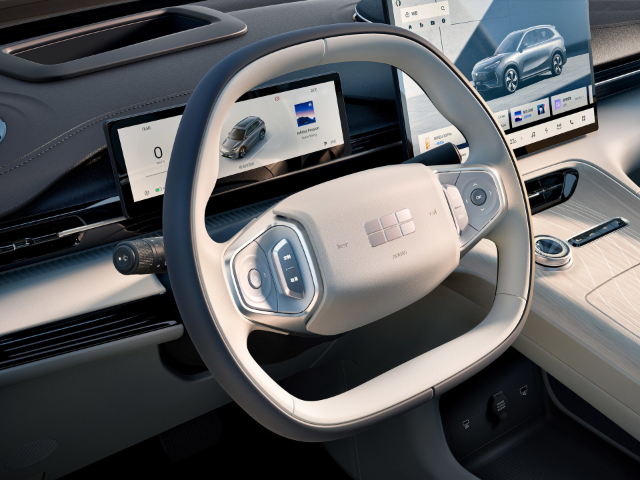 Geely Galaxy E5 EX5 Silver EV Interior
