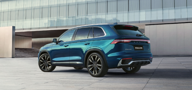 Geely Monjaro Rear Three Quarter