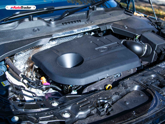 Range Rover Evoque engine shot