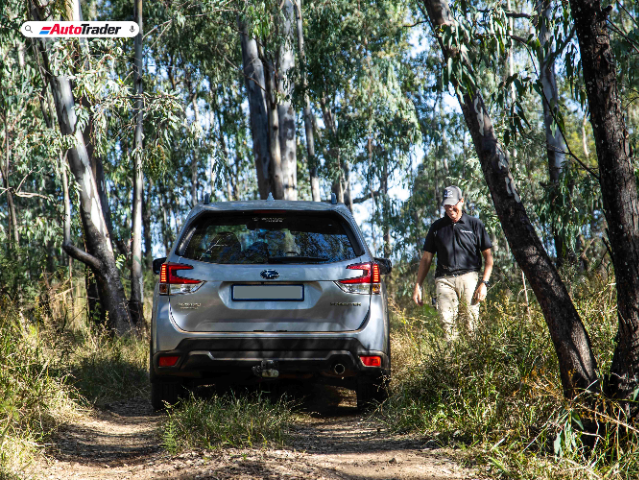 Subaru Forester with an Instructor