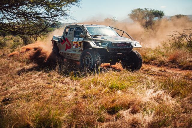 Toyota Gazoo Racing GR Hilux EVO W2RC World Rally-Raid Championship South African Safari Rally Sun City 2025