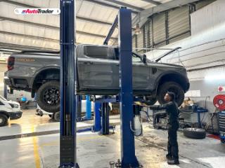 First service for our long term Ford Ranger Tremor