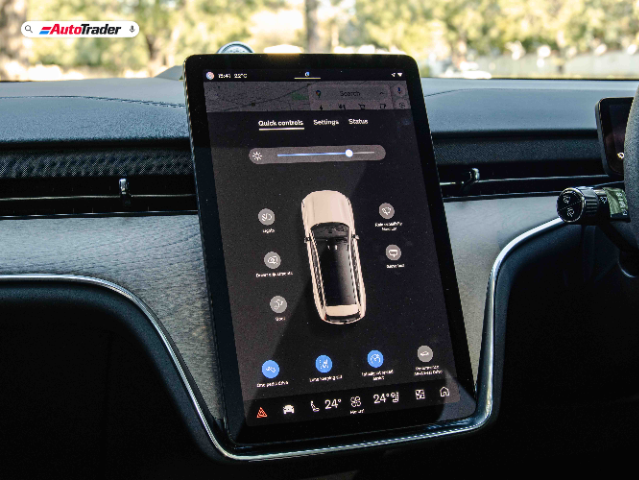 Volvo EX90 infotainment