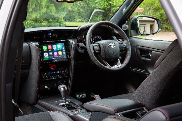 Fortuner GR-S interior