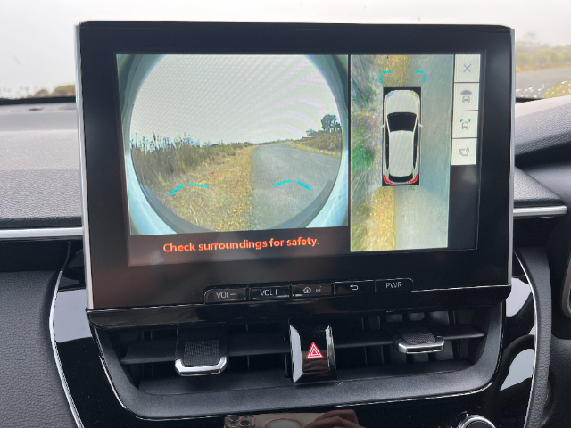 We love the new big screen and surround-view camera tech.