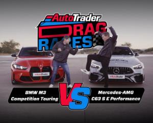 BMW M3 vs Mercedes-AMG C63 Drag Race - Which heavyweight hits the hardest?