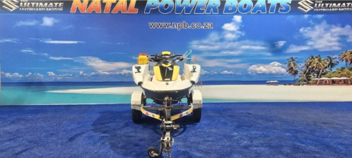 2007 Seadoo GTI 155 SE 4-Tec (2007, 168hrs) on Galvanized Breakneck Trailer  for sale