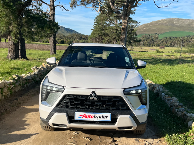 Misubishi Outlander Sport on the farm.