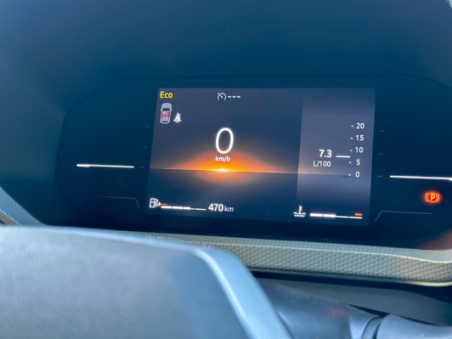 The four-wheel-driven Duster's fuel economy.
