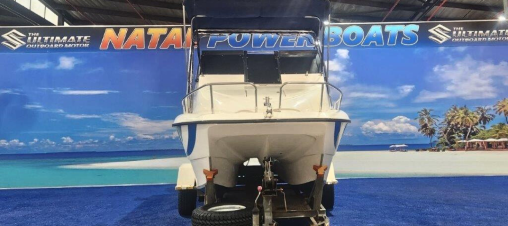Cobra Cat 525 Forward Console - 2 x 90HP Honda 4-Strokes on Galvanized Breakneck Trailer  for sale