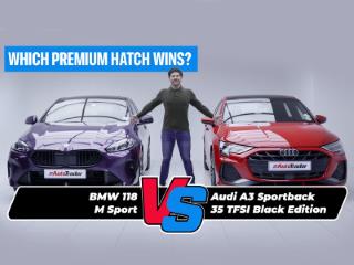 BMW 118 M Sport vs Audi A3 Sportback 35 TFSI Black Edition 