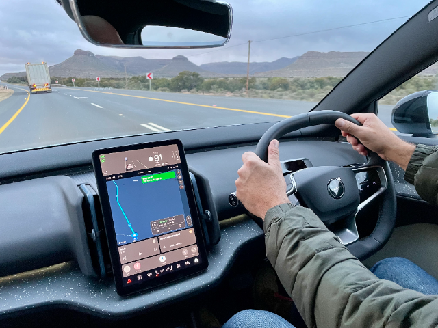 Modern Volvo cars all have built-in Google that works in conjunction with your phone.