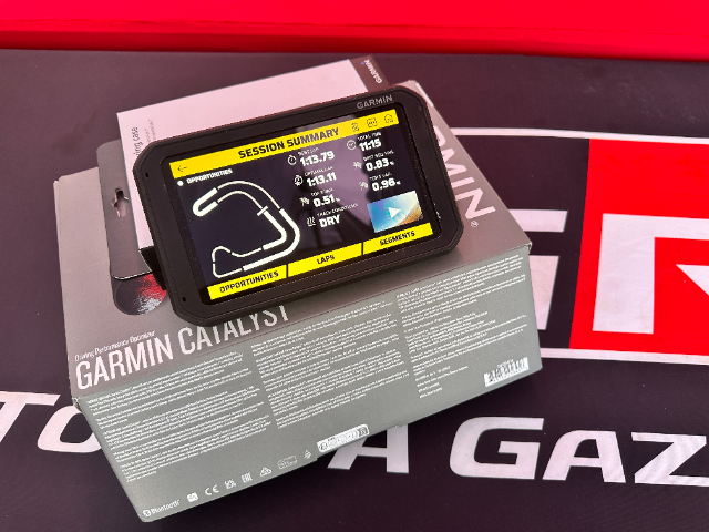 Garmin Catalyst used in GR race cars