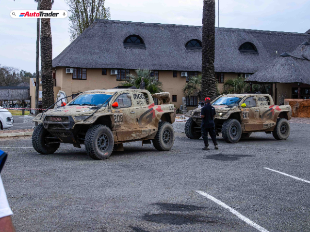 TGRSA Hilux after winning