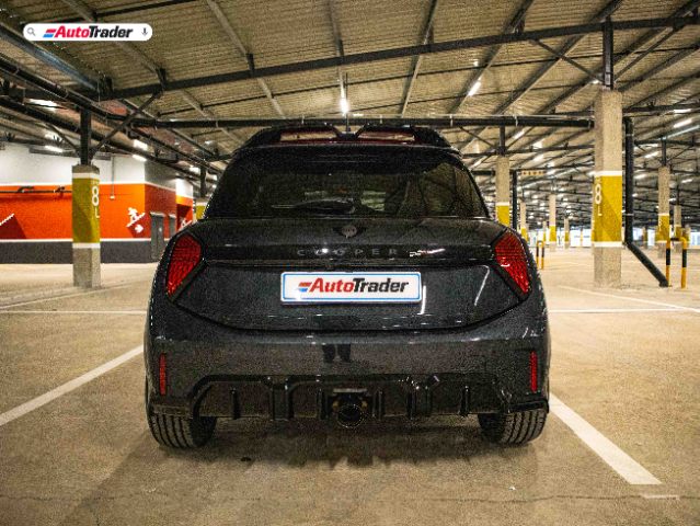 Rear of the Mini Cooper John Cooper Works JCW