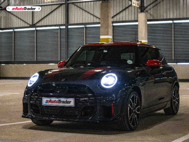 Mini Cooper JCW front three quarter