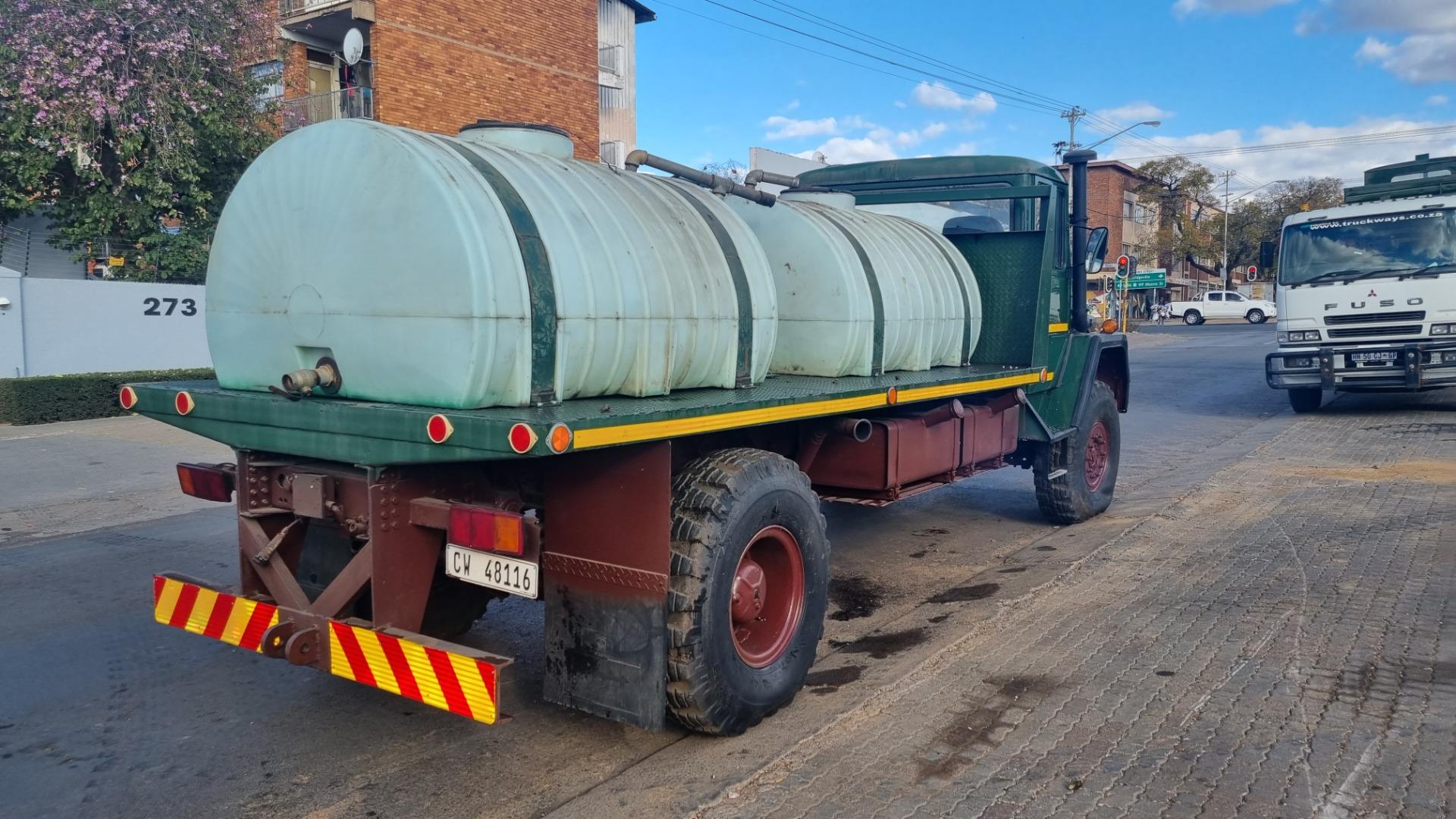 Samil 50 1981 SAMIL 50 4X4 FLATDECK WITH THE WATER TANKS Truckways