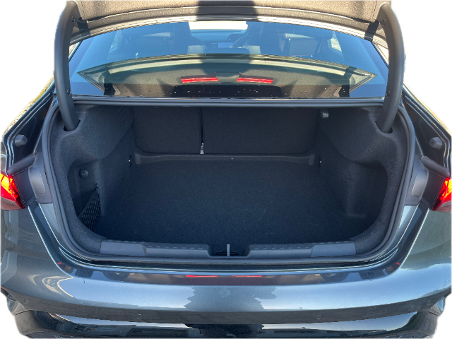The upside of sedan ownership? Space for stuff!