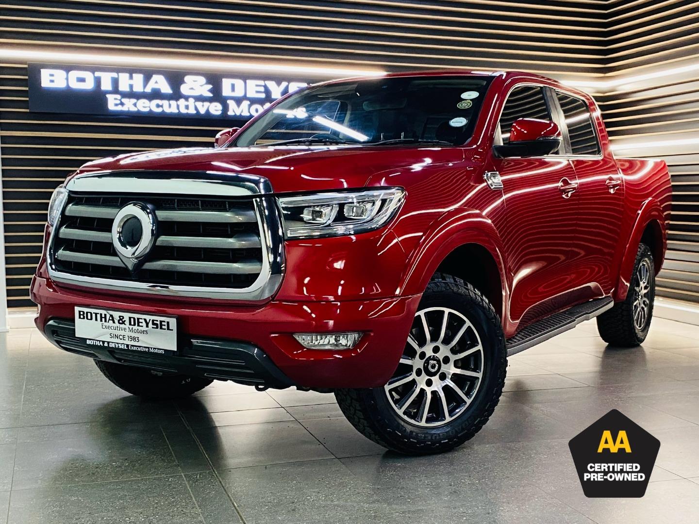 GWM P-Series 2.0TD Double Cab LS Botha and Deysel Executive Motors