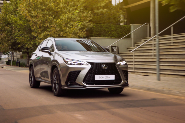 Lexus NX rolling shot