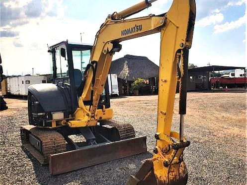 Komatsu PC 55MR Trans Wes Afslaers