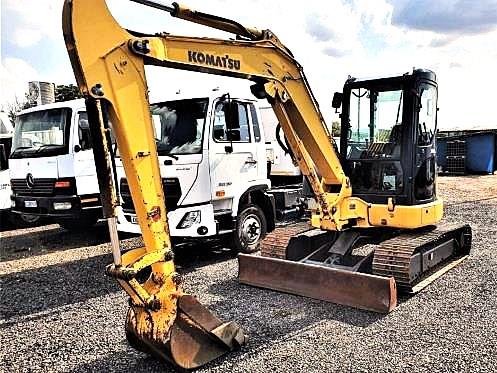 Komatsu PC 55MR Trans Wes Afslaers