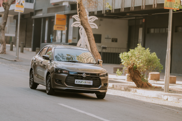 Suzuki DZire front three quarter
