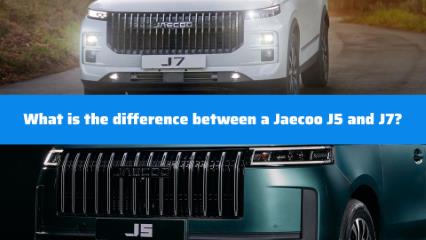 What is the difference between a Jaecoo J5 and J7?