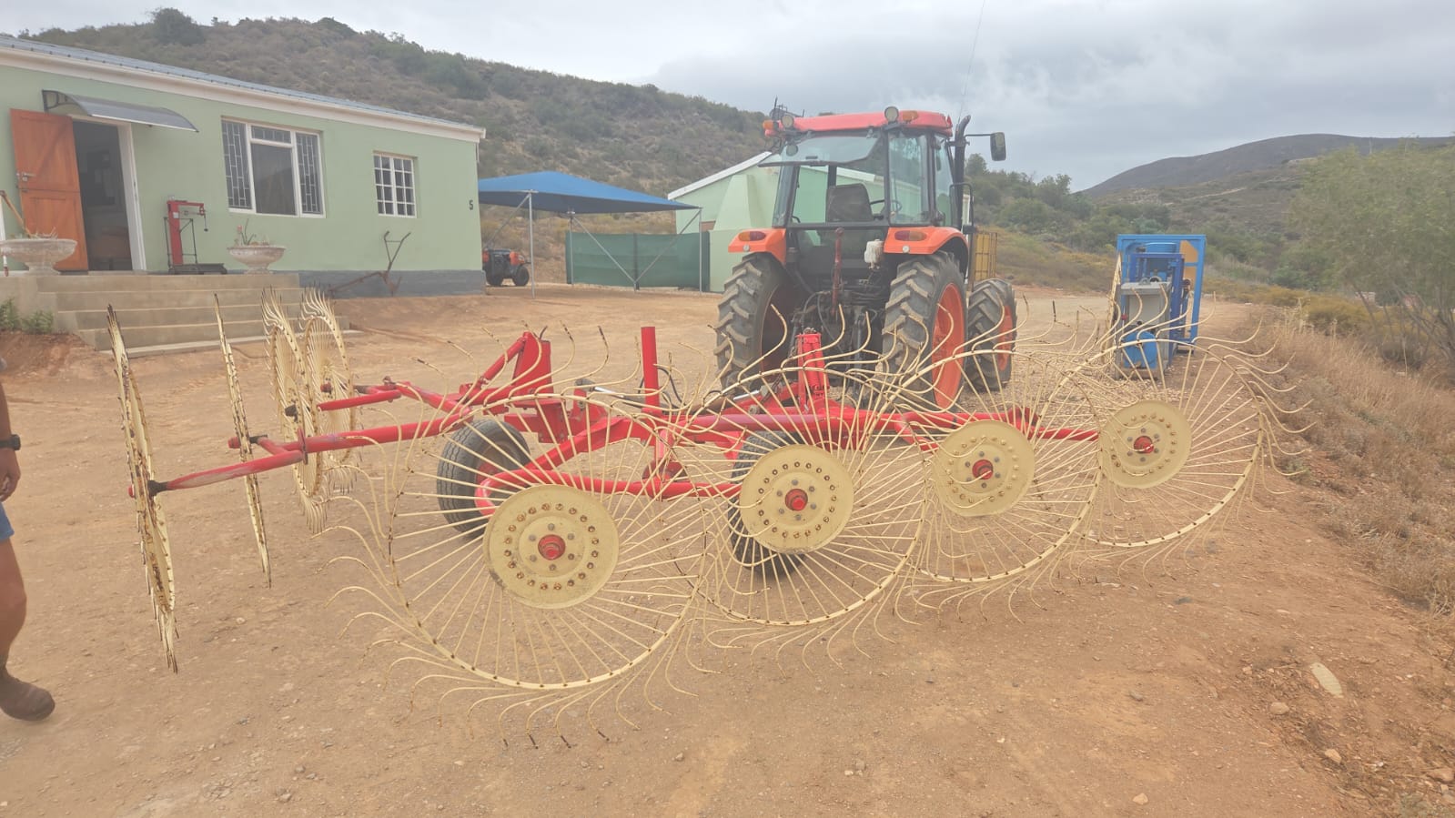 Enorossi 8 Tol Hark 8 Wheel Rake for sale in Memel - ID: 28316614 ...