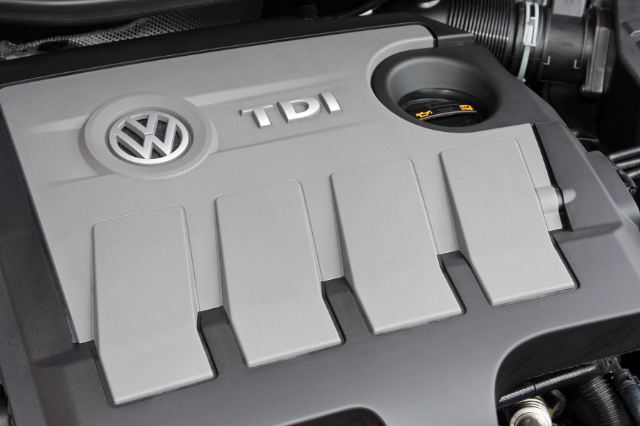Volkswagen Polo TDI engine bay